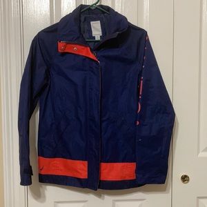Nautica Boys blue/red raincoat